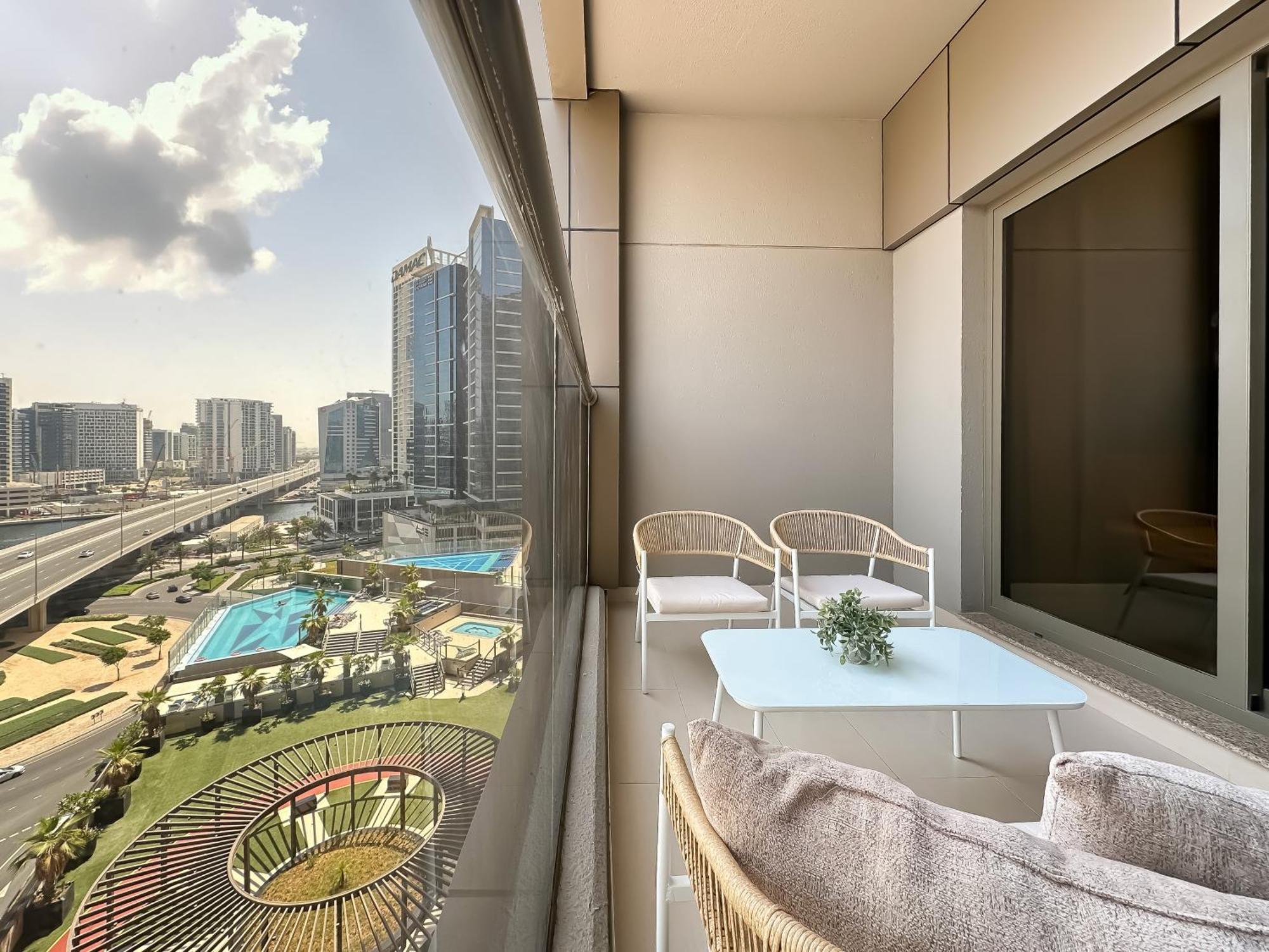 דובאי Trophy - Downtown Scape Views Suite מראה חיצוני תמונה