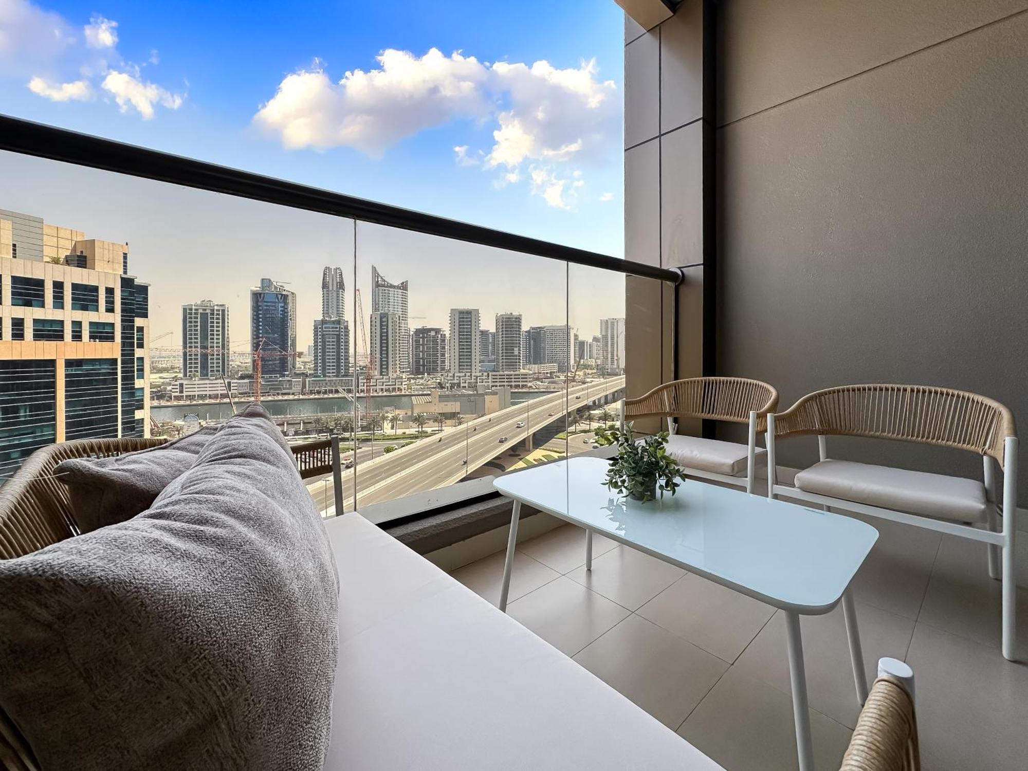 דובאי Trophy - Downtown Scape Views Suite מראה חיצוני תמונה